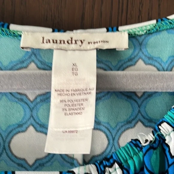 Laundry small capped sleeve dress. Size XL - Picture 2 of 9